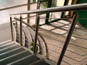 balustrade inox